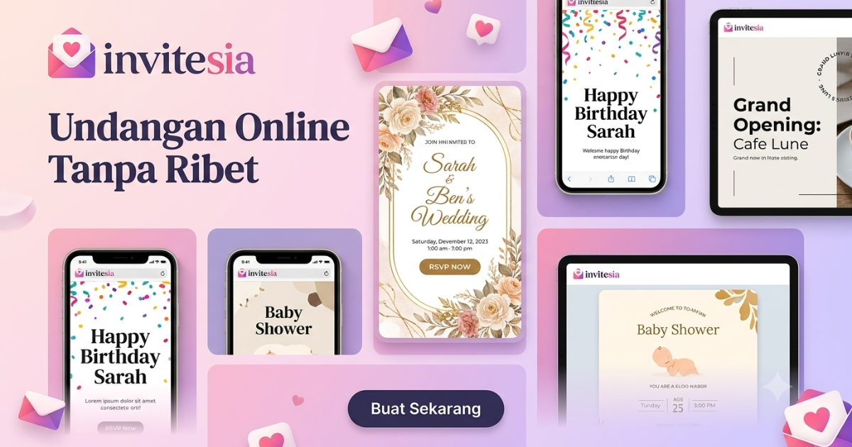 Undangan Online: Solusi Modern untuk Acara yang Lebih Praktis dan Berkesan